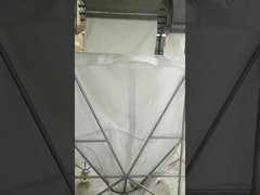 Pembersih Powder Post Blending Produksi Line, Detergent Powder Post Addition Mixer