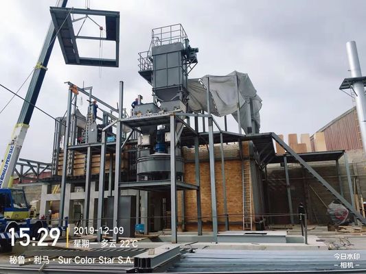 Kontrol PLC Tungku Pengeringan Sodium Silikat / Pabrik Sodium Silikat