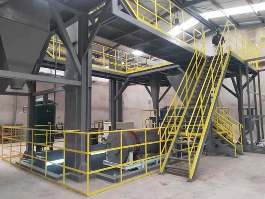 Cuci Bubuk Pasca Pencampuran Lini Produksi, Deterjen Bubuk Pasca Penambahan Mixer